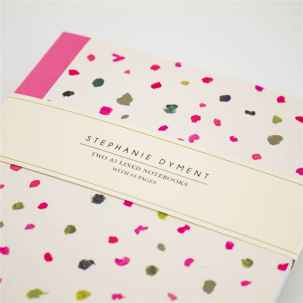 Stephanie Dyment 2pk A5 Notebook