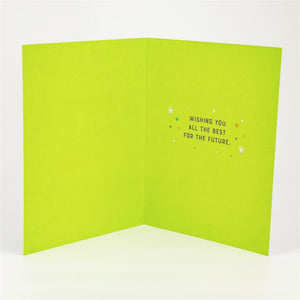 Jumbo Goodbye & Good Luck Card
