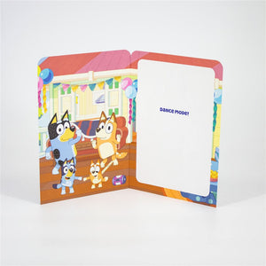 Bluey 6th Birthday Card