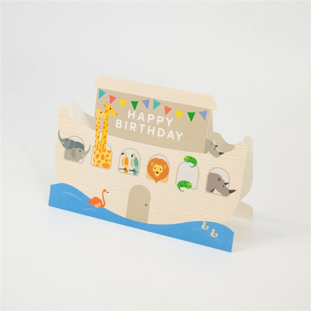 Noah’s Ark Birthday Card