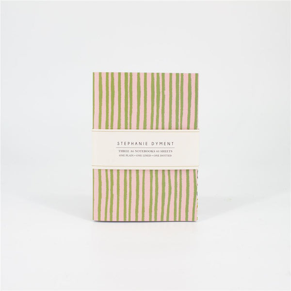 Stephanie Dyment 3pk A6 Notebook