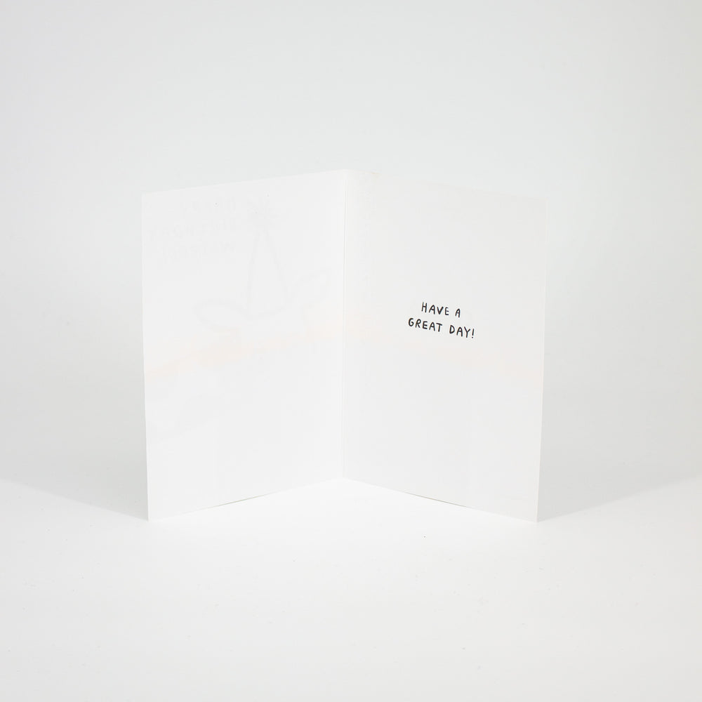 Happy Birthday Weirdo Card