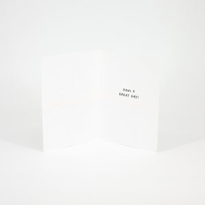 Happy Birthday Weirdo Card