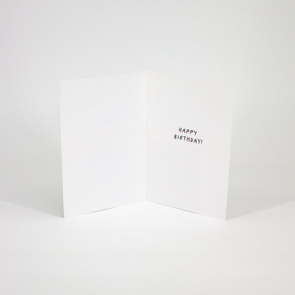 Sorry I Got Drunk Birthday Card