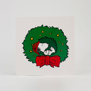 Peanuts Holiday Card Snoopy