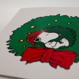 Peanuts Holiday Card Snoopy