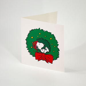 Peanuts Holiday Card Snoopy