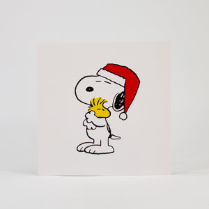 Peanuts Holiday Card Snoopy and Friends