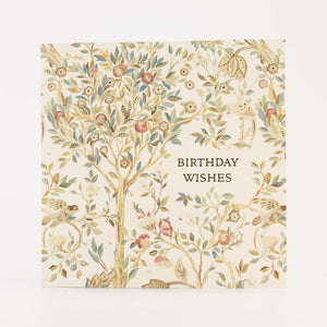 Strawberry Thief Birthday Card