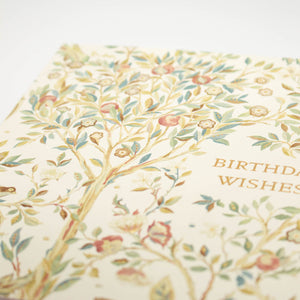 Strawberry Thief Birthday Card