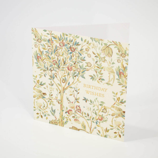 Strawberry Thief Birthday Card