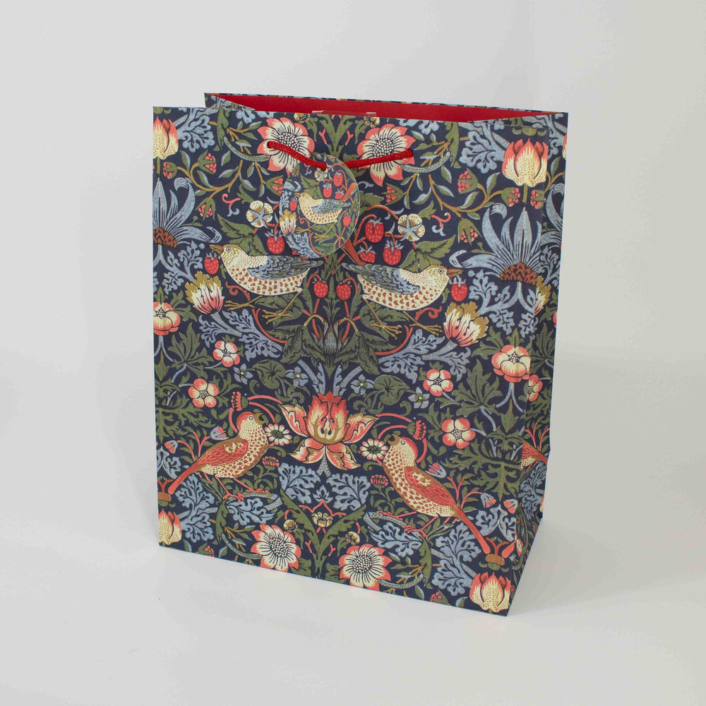 Large Strawberry Thief Gift Bag
