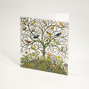 Arts & Crafts Birds Notecard Set - Pack of 20