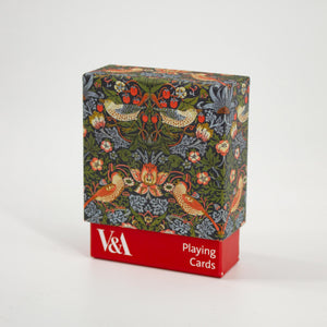 Strawberry Thief Luxury Playing Cards