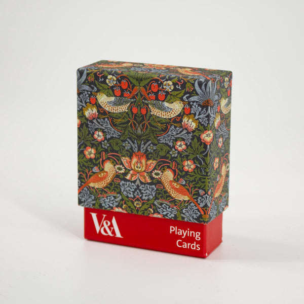 Strawberry Thief Luxury Playing Cards