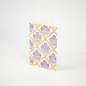 Luxury Lavender Trellis Card